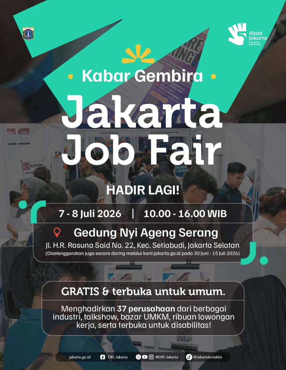 Job Fair Kabupaten Sikka 2026 (Suku Dinas TKTE Wilayah Kabupaten Sikka Barat) : 7-8 Juli 2026